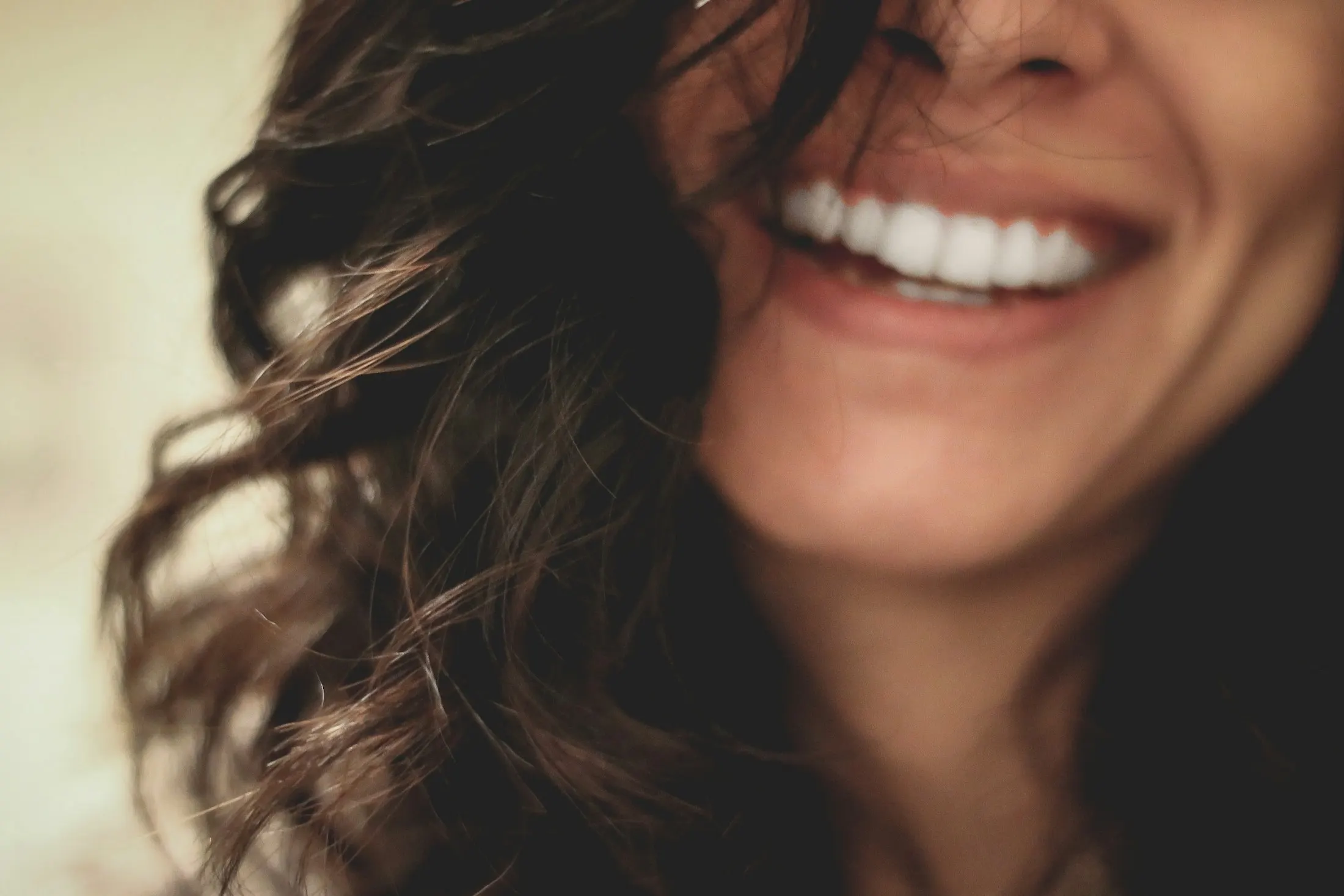 Woman with a bright, healthy smile